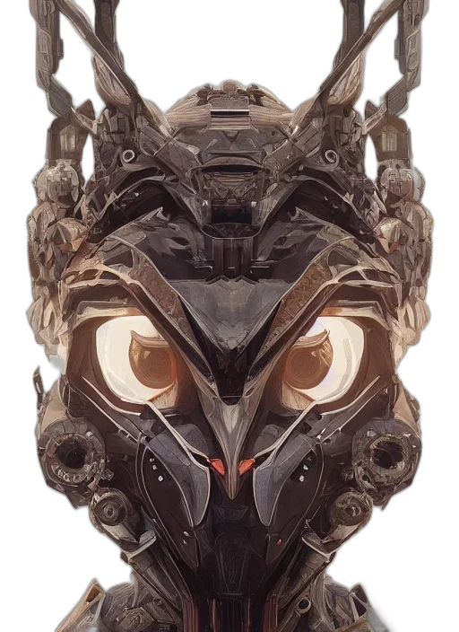 mask, crown, face, dragon transparent PNG cut-out