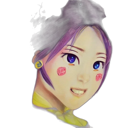 face, mask, crown, staff transparent PNG cut-out