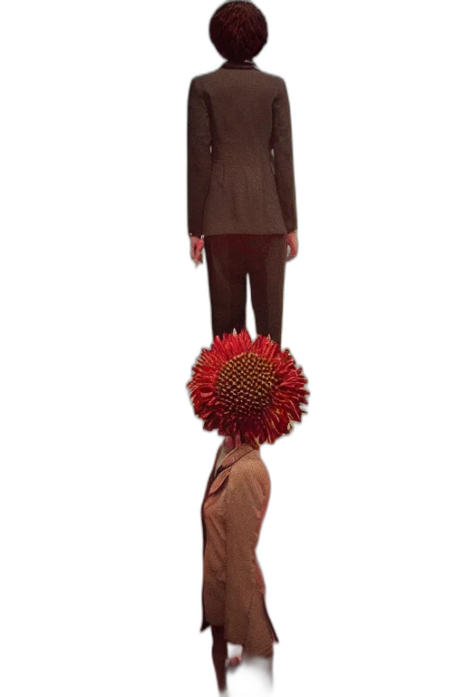umbrella, staff, hat, flower, 3d render, concept art, photorealistic, forest transparent PNG cut-out