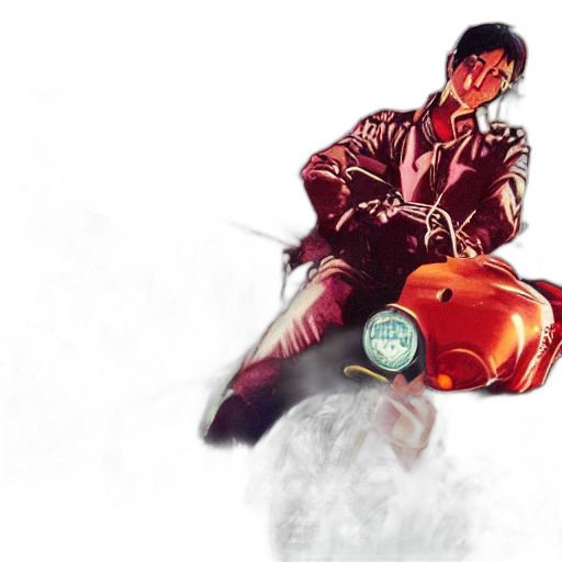 jacket, concept art, comic book art, photorealistic transparent PNG cut-out