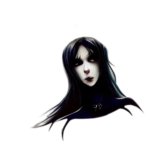 mask, face, creature, hair, fantasy art, concept art, photorealistic, anime transparent PNG cut-out