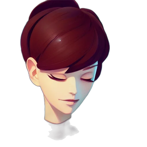 face, mask, hat, hair transparent PNG cut-out
