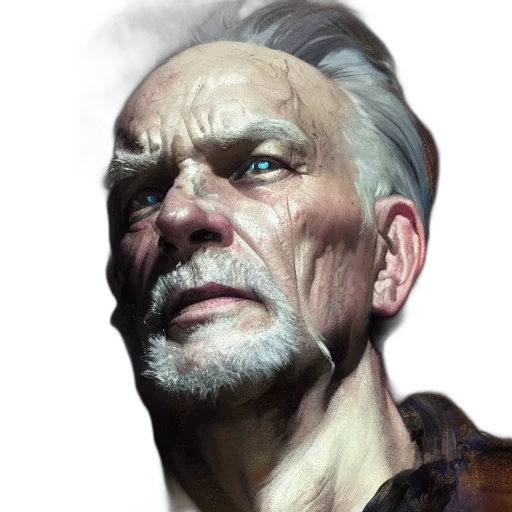 face, photorealistic, concept art, fantasy art transparent PNG cut-out