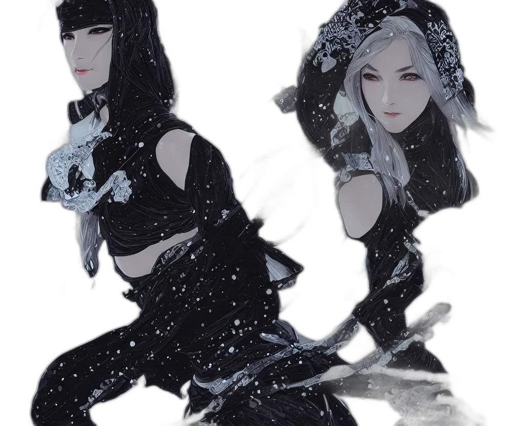 mask, concept art, fantasy art, anime transparent PNG cut-out
