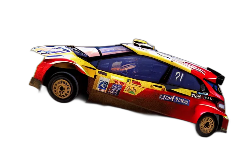 car, 3d render, concept art, photorealistic transparent PNG cut-out