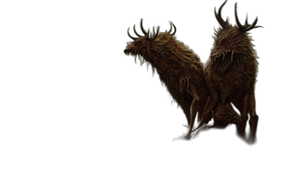 creature, dragon, animal, hair, concept art, fantasy art, 3d render, photorealistic transparent PNG cut-out