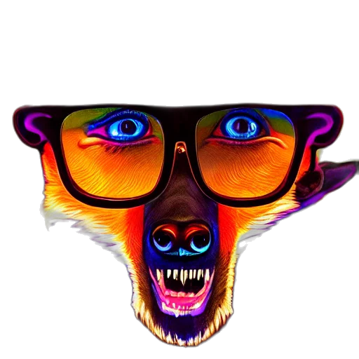 mask, face, animal, creature, cartoon, concept art, 3d render, fantasy art transparent PNG cut-out