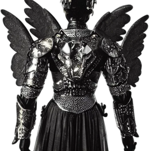crown, dress, jewelry, sword, concept art, fantasy art, dark, full transparent PNG cut-out