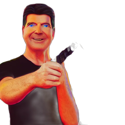 weapon, staff, face, robot transparent PNG cut-out