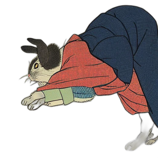 jacket, animal, creature, dress transparent PNG cut-out