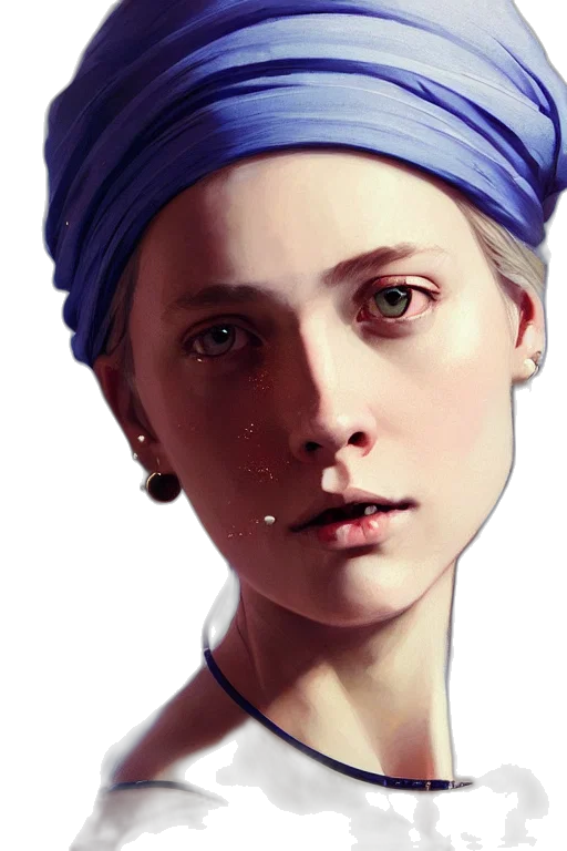 face, hat, crown, jewelry transparent PNG cut-out