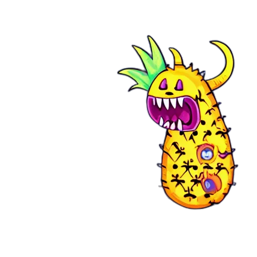 dragon, creature, crown, food transparent PNG cut-out