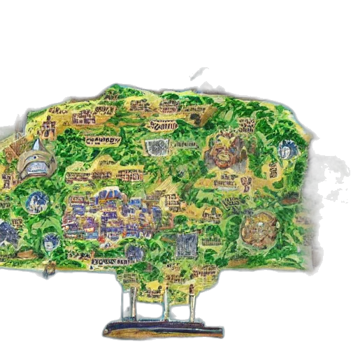 concept art, fantasy art, 3d render, pixel art transparent PNG cut-out