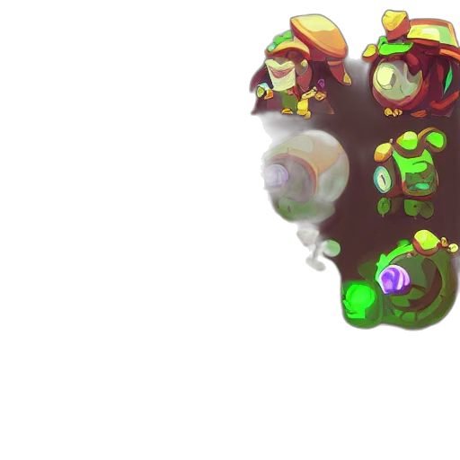 staff, weapon, crown, hat, concept art, pixel art, fantasy art, 3d render transparent PNG cut-out