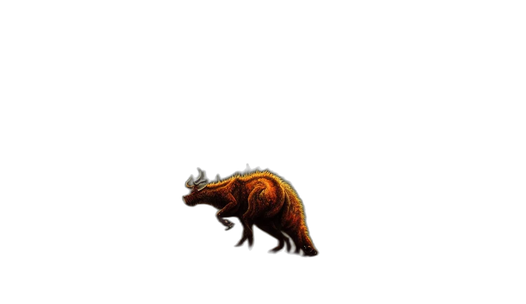 dragon, animal, creature, staff, pixel art, concept art, fantasy art, 3d render transparent PNG cut-out