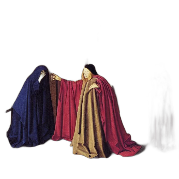 dress, jacket, crown, mask, concept art, 3d render, dark, cloaked transparent PNG cut-out