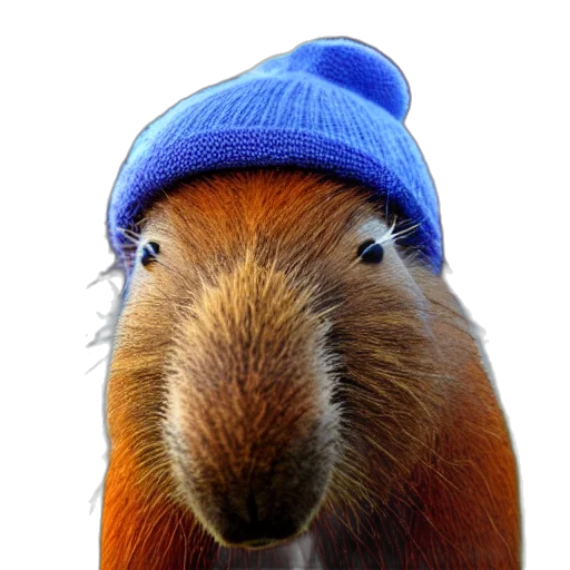 hat, animal, face, staff transparent PNG cut-out