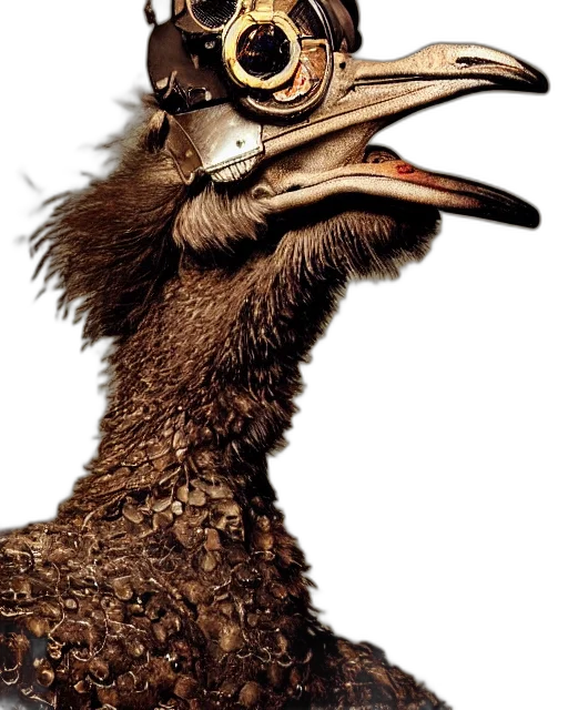 animal, mask, creature, face, photorealistic, concept art, 3d render, portrait transparent PNG cut-out