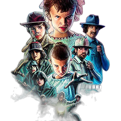 staff, concept art, comic book art, pixel art transparent PNG cut-out