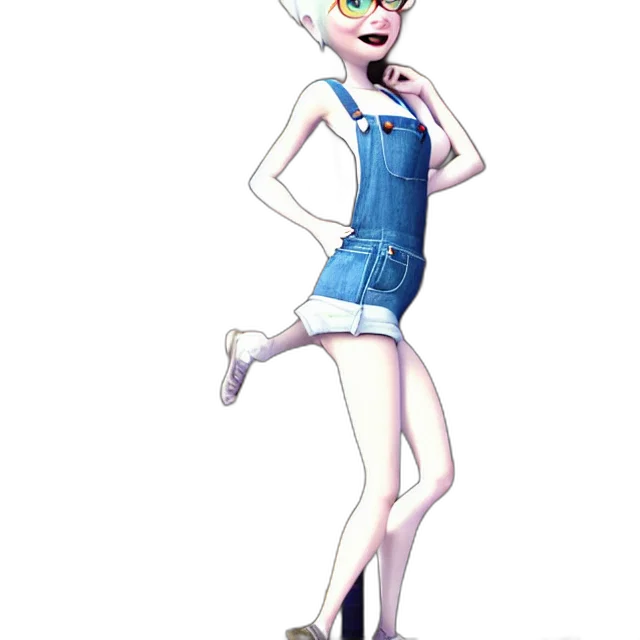 dress, staff, cartoon, concept art, 3d render, comic book art, full, body transparent PNG cut-out