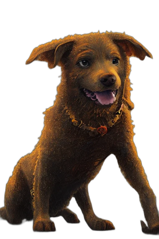 animal, staff, creature, photorealistic transparent PNG cut-out