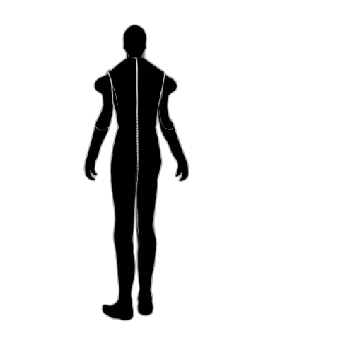 staff, dress, robot, jacket, concept art, 3d render, pixel art, cyberpunk transparent PNG cut-out