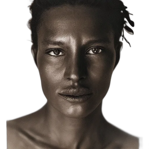 face, hair, mask, jewelry transparent PNG cut-out