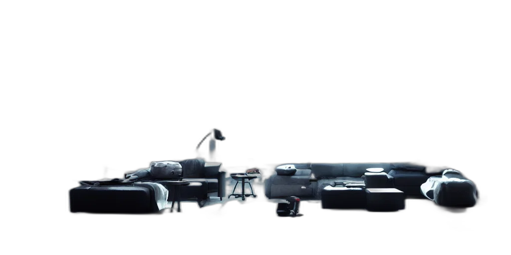 furniture, robot, car, weapon transparent PNG cut-out