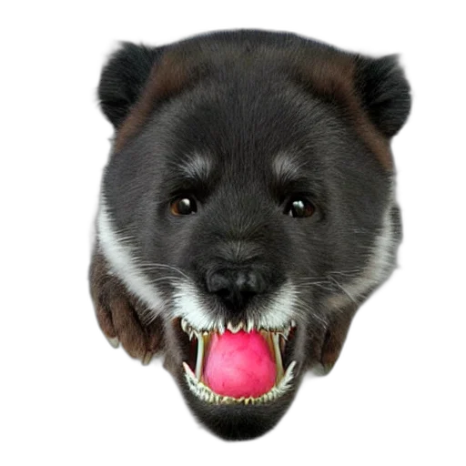 animal, creature, face, staff transparent PNG cut-out