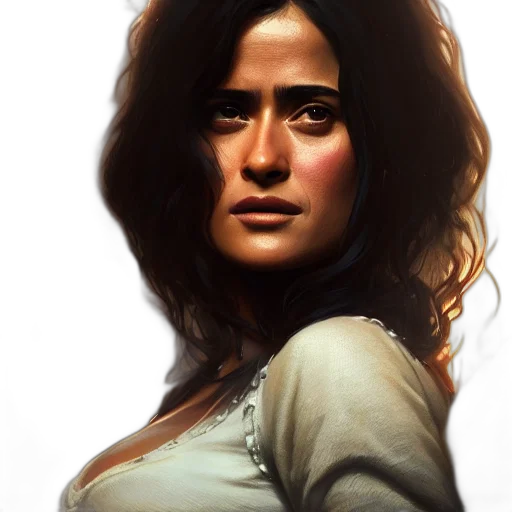face, photorealistic, concept art, fantasy art transparent PNG cut-out