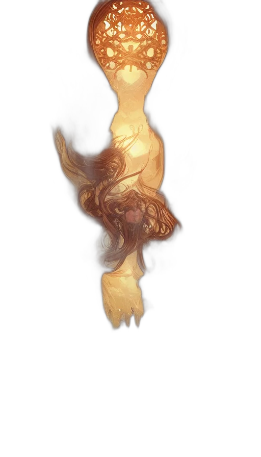 hair, dragon, creature, crown transparent PNG cut-out
