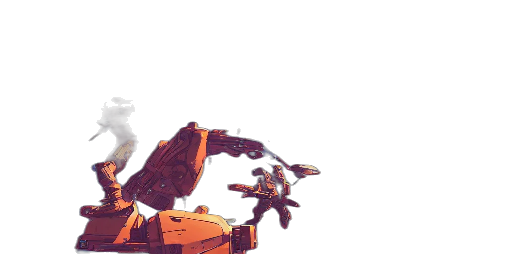 robot, weapon, sword, dragon transparent PNG cut-out