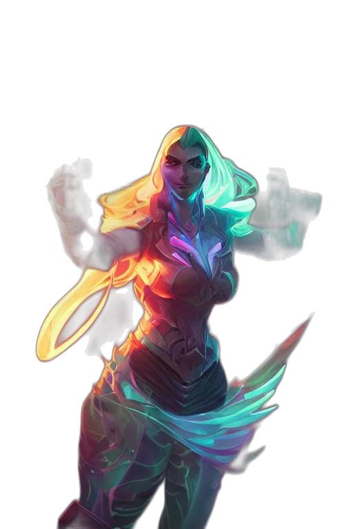 staff, weapon, concept art, fantasy art, pixel art, comic book art, neon lights, neon transparent PNG cut-out