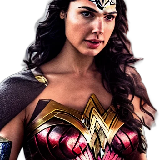 comic book art, photo, gal, gadot, wonder, woman, beautiful, mountain transparent PNG cut-out