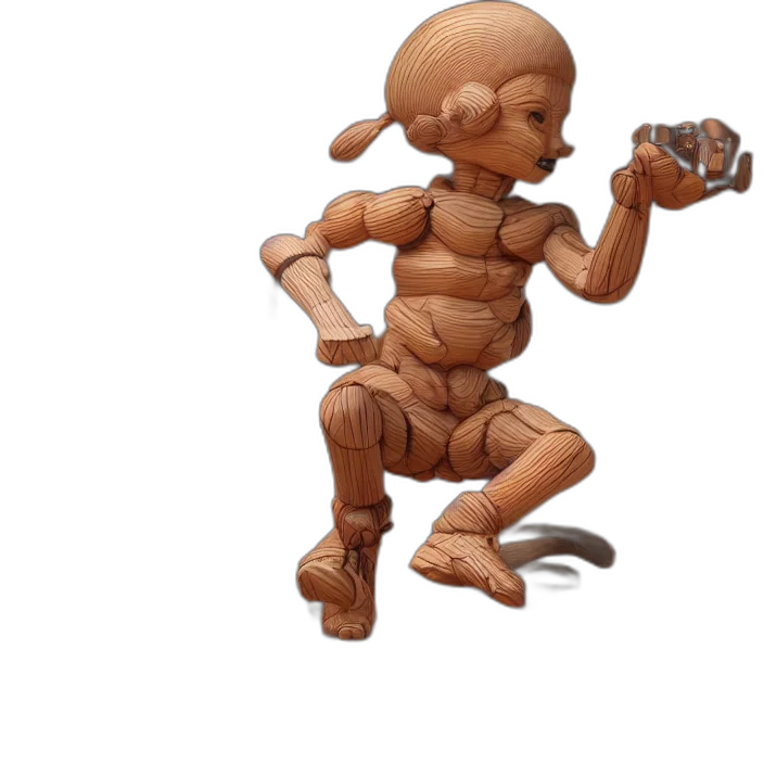 robot, staff, creature, weapon transparent PNG cut-out