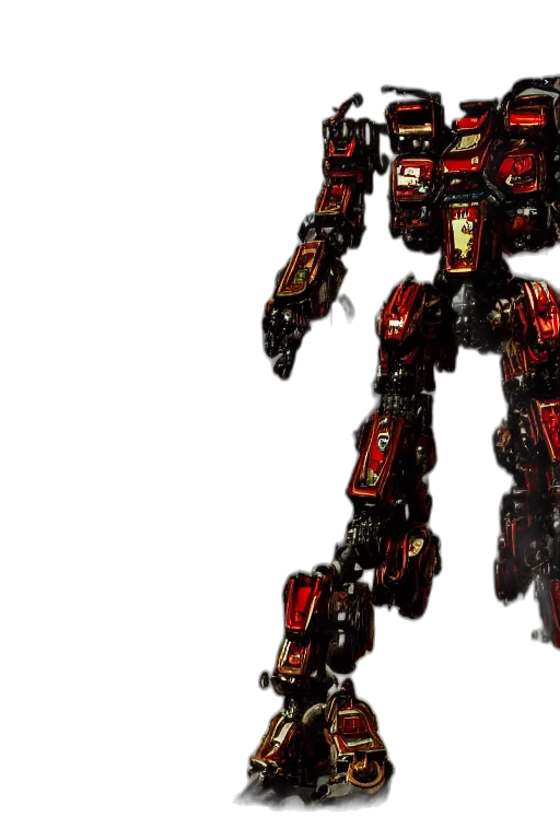 robot, weapon, concept art, 3d render, shiny, ornate, boxing, humanoid transparent PNG cut-out