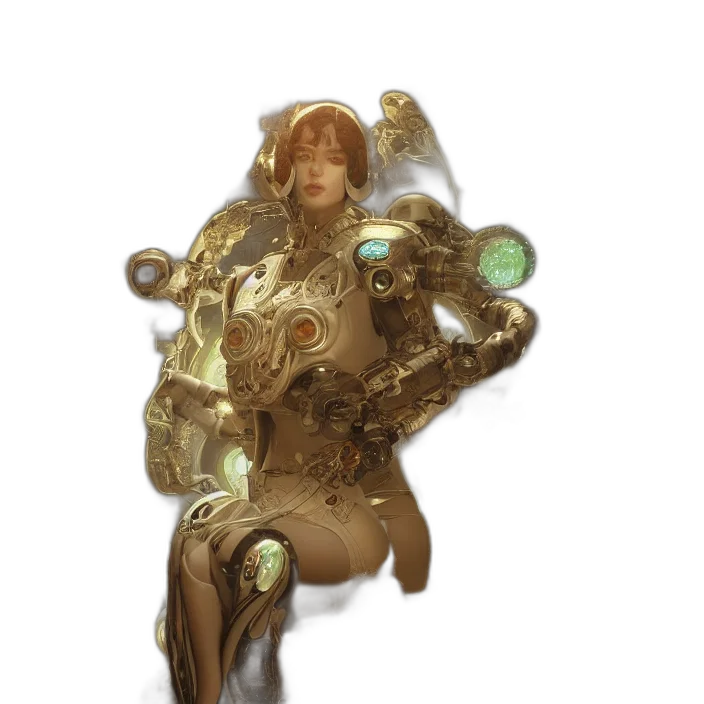 jewelry, robot, staff, mask transparent PNG cut-out