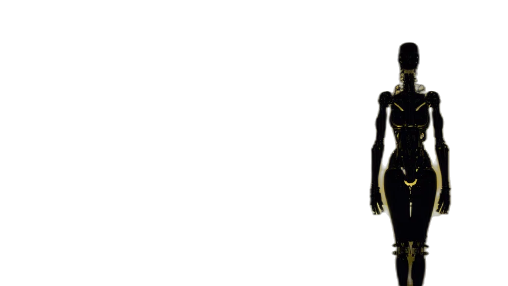 dress, staff, robot, mask transparent PNG cut-out