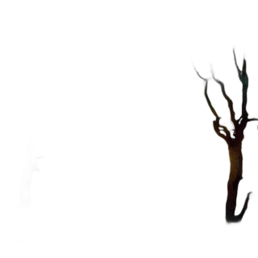 tree, staff, creature, crown transparent PNG cut-out