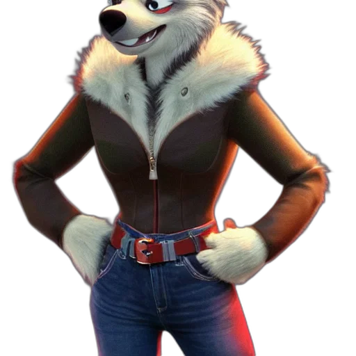 jacket, animal, staff, creature transparent PNG cut-out