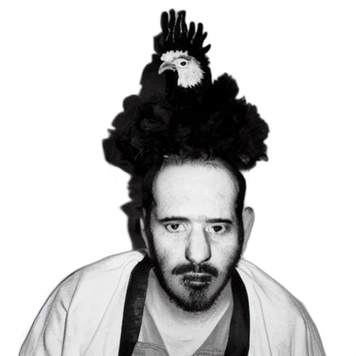 hair, staff, crown, face transparent PNG cut-out