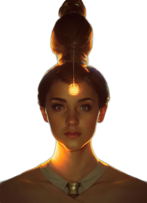 crown, face, jewelry, robot transparent PNG cut-out