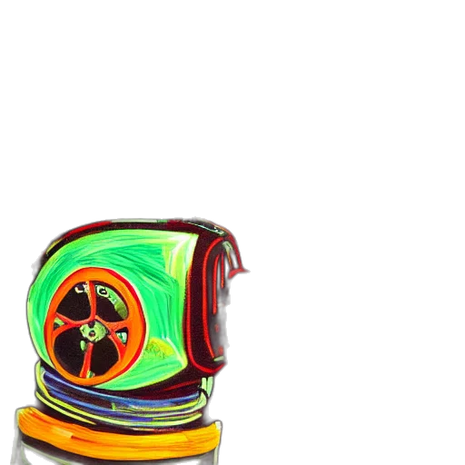 robot, hat, car, shoes transparent PNG cut-out