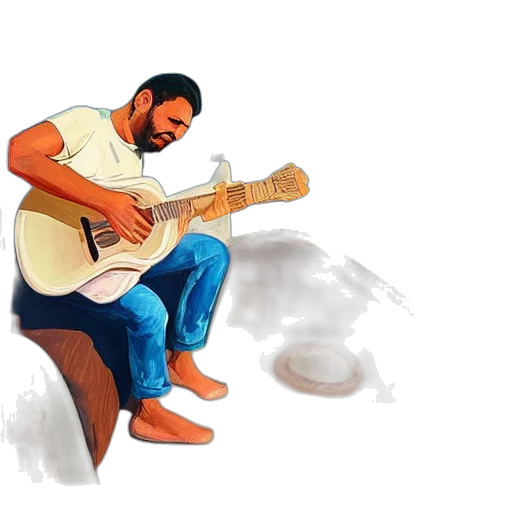watercolor, cartoon, concept art, pixel art transparent PNG cut-out