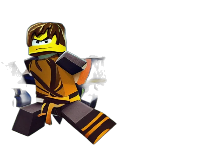 robot, 3d render, pixel art, concept art transparent PNG cut-out