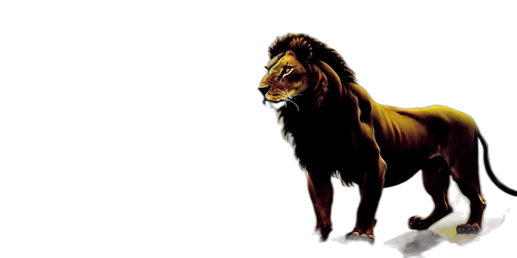 animal, crown, concept art, photorealistic transparent PNG cut-out
