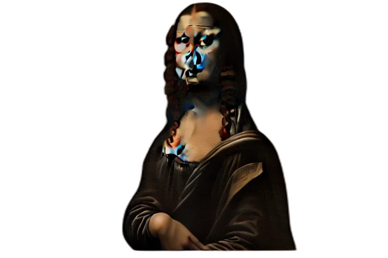 mask, face, robot, jewelry, concept art, cyberpunk, 3d render, photorealistic transparent PNG cut-out