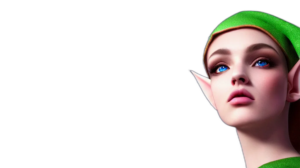 face, mask, 3d render, concept art transparent PNG cut-out