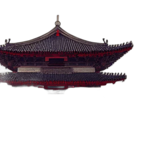 crown, hat, umbrella, mask, 3d render, photorealistic, concept art, confucian transparent PNG cut-out