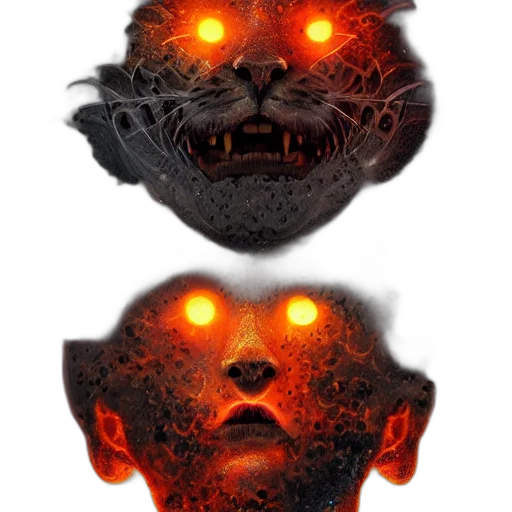 mask, face, creature, crown, concept art, 3d render, fantasy art, comic book art transparent PNG cut-out